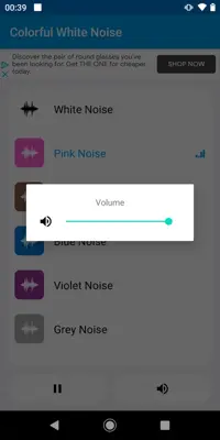 Colorful White Noise android App screenshot 3